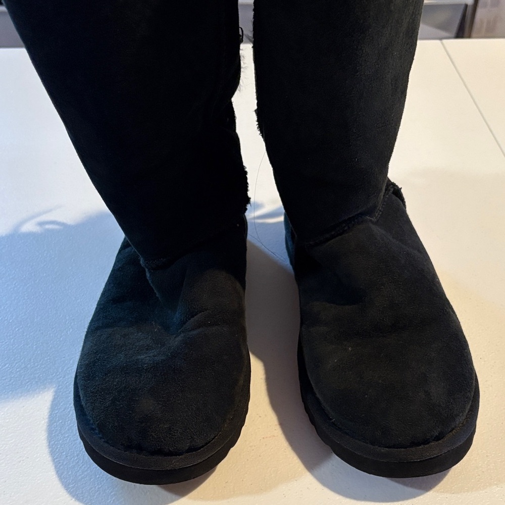 Ugg Boots Black Suede